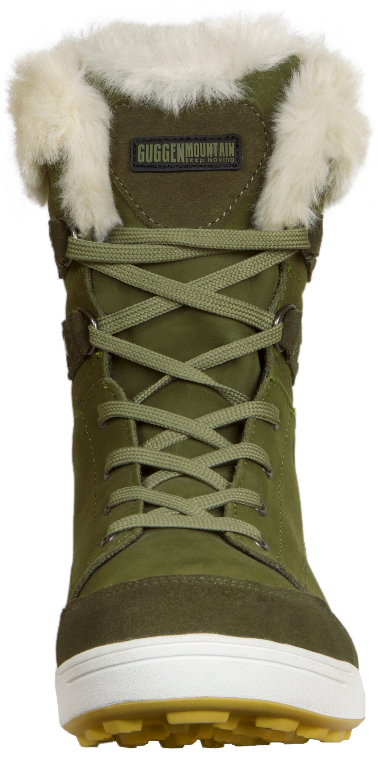 Winter Lederschaftstiefel Damen Schuh Lederstiefel Warm Gefüttert